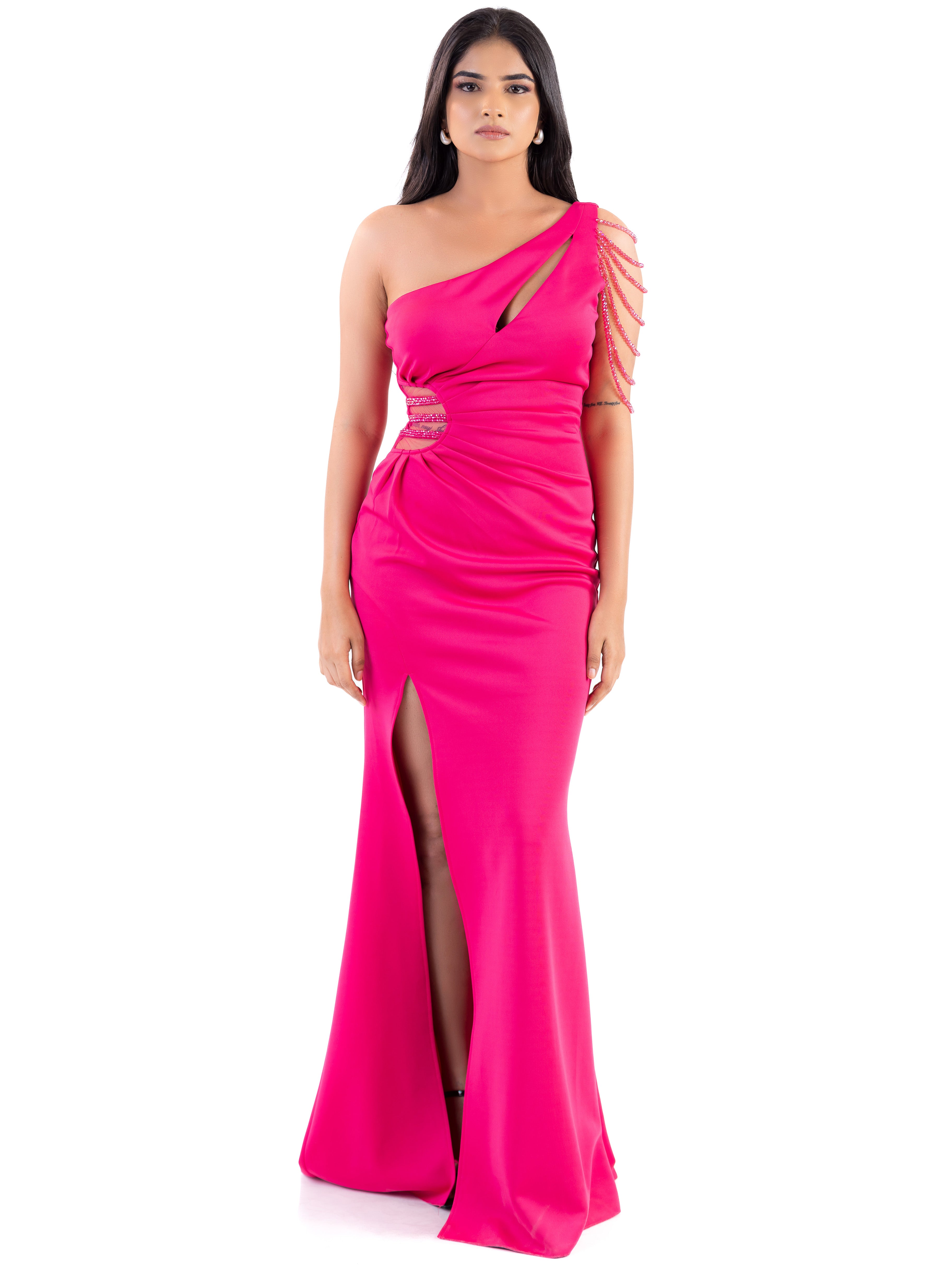 Opulent Curve Gown