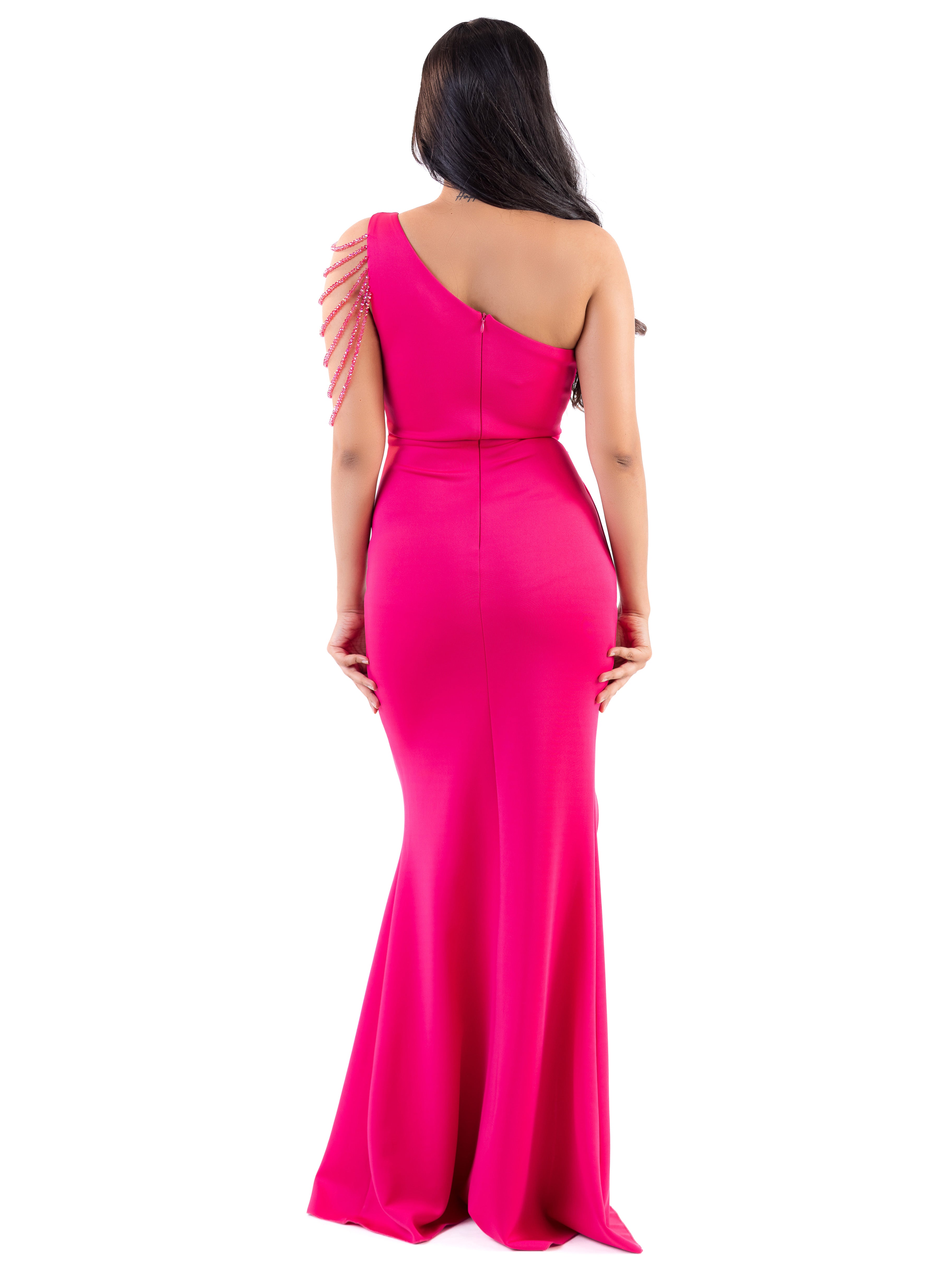 Opulent Curve Gown