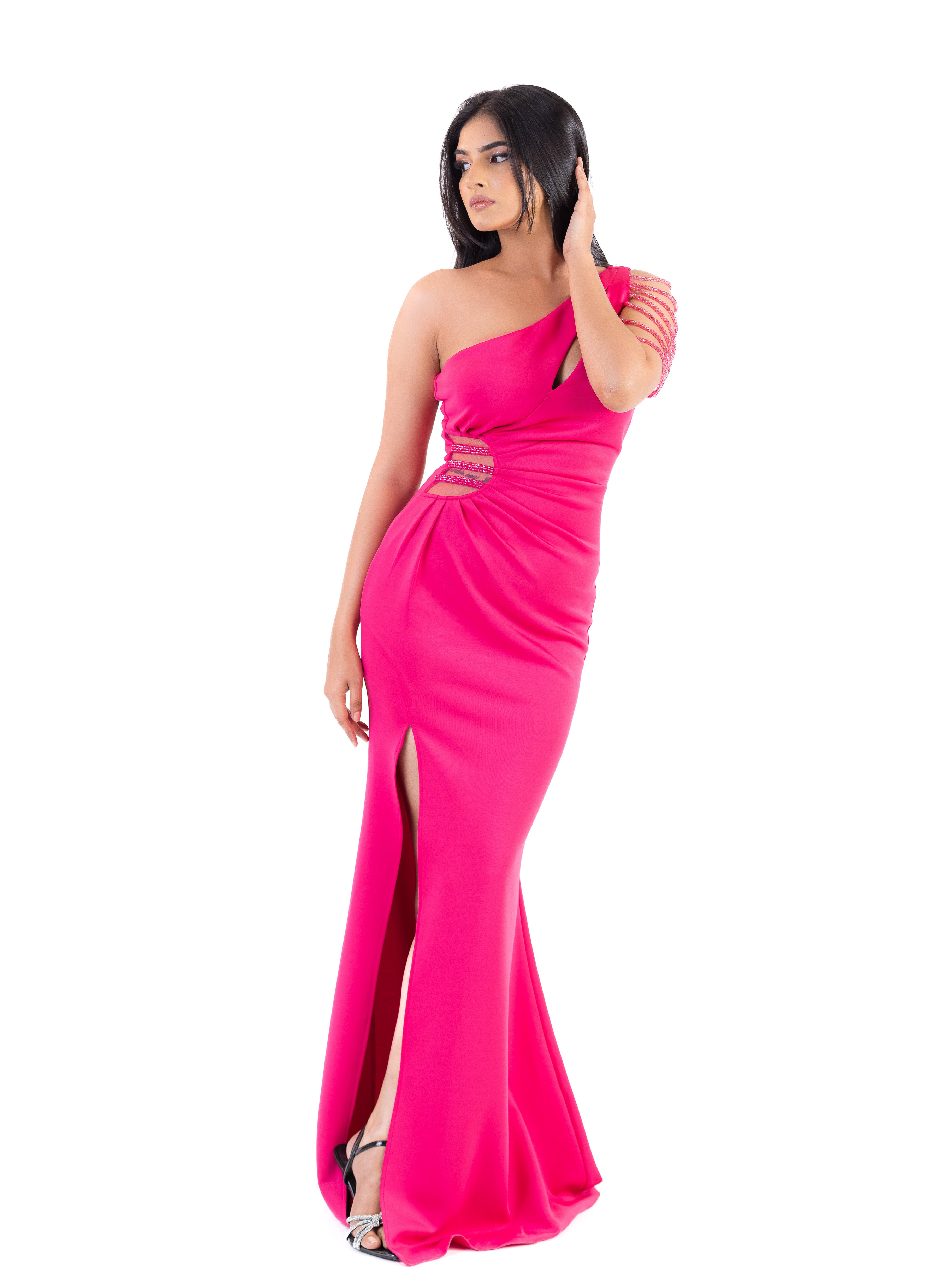 Opulent Curve Gown