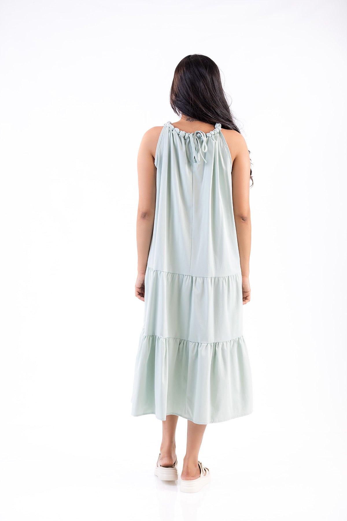 Soft Flow Midi Dress