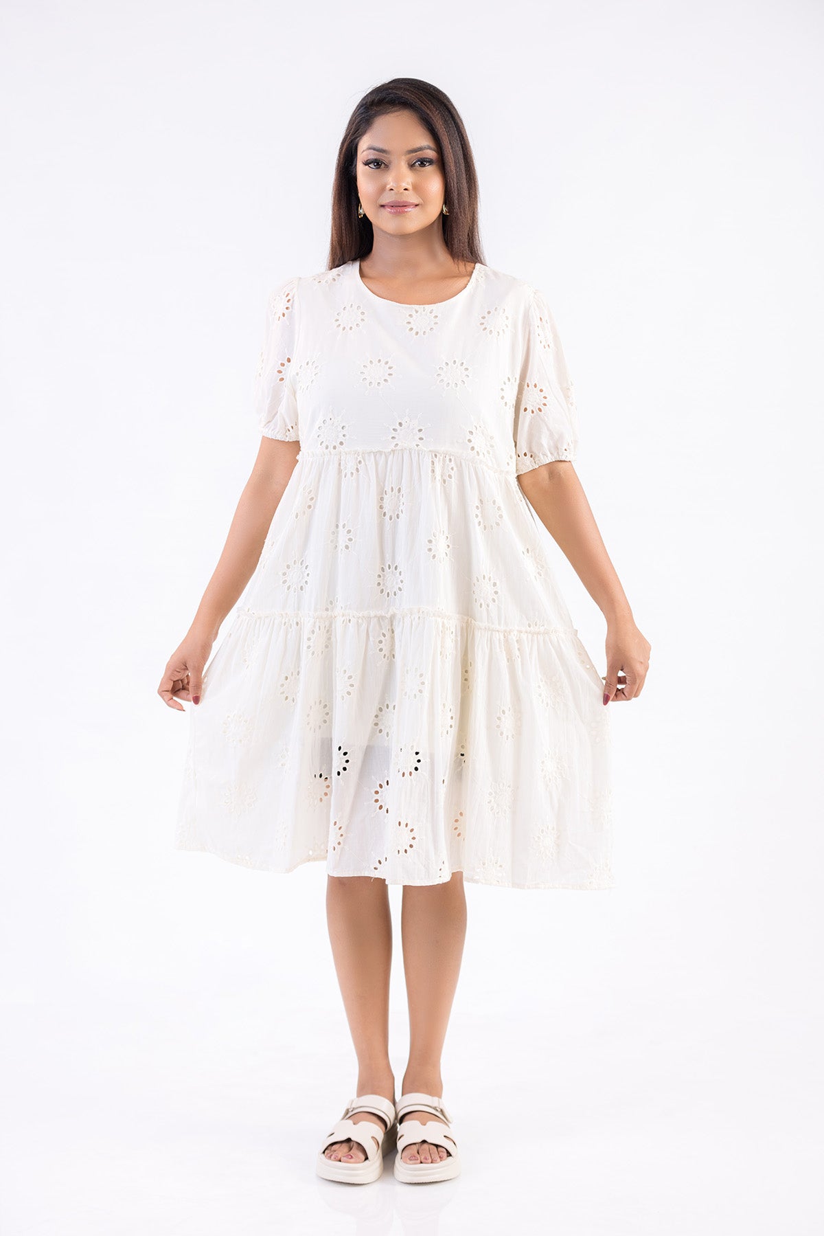Lumi Eyelet Dress