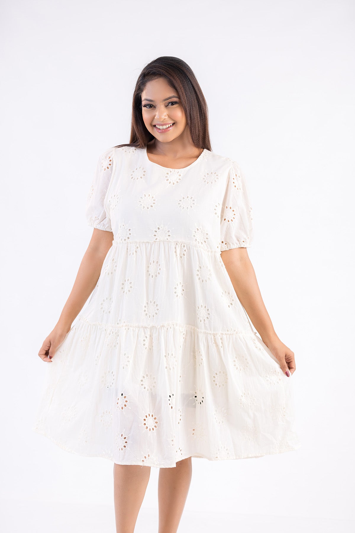Lumi Eyelet Dress