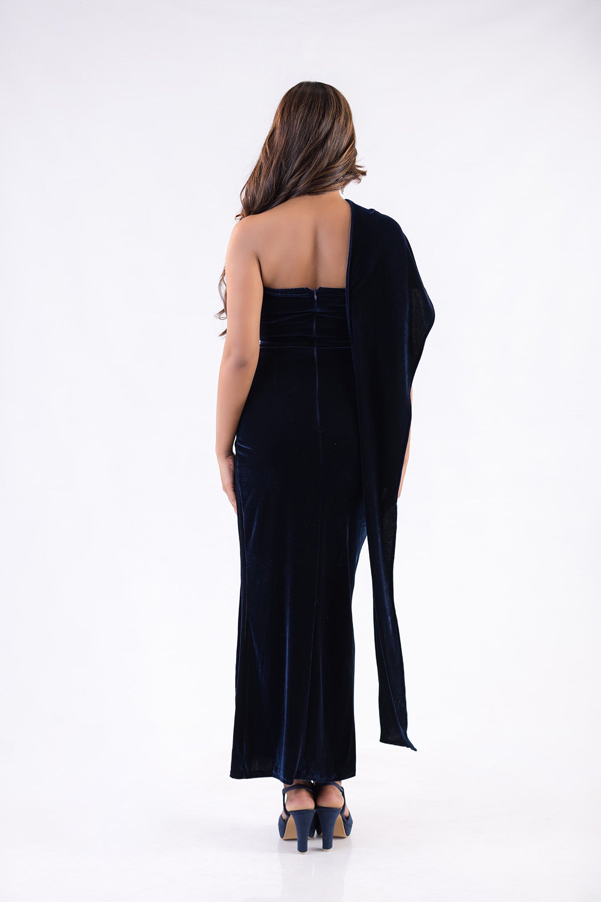 Obsidian Veil Dress