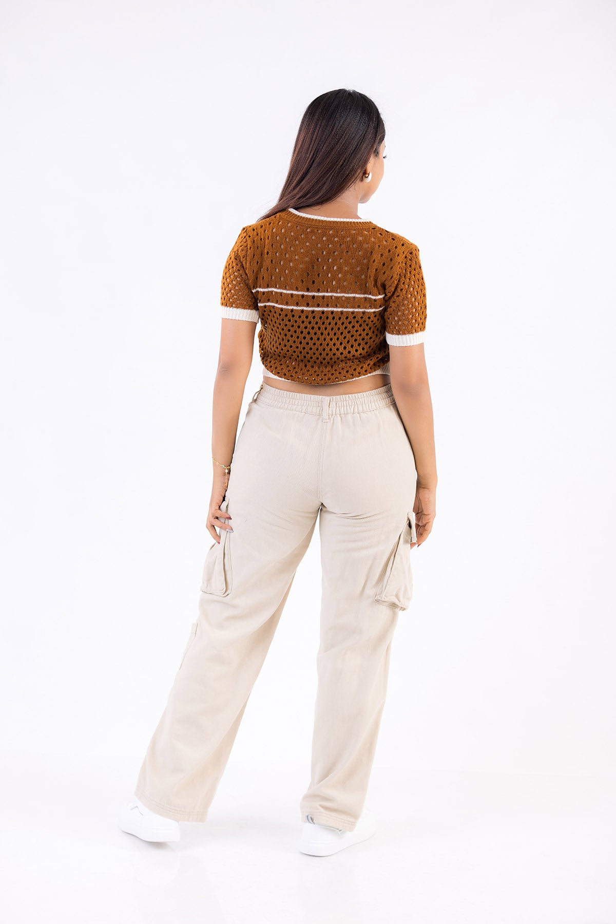 Beige Horizon Trouser