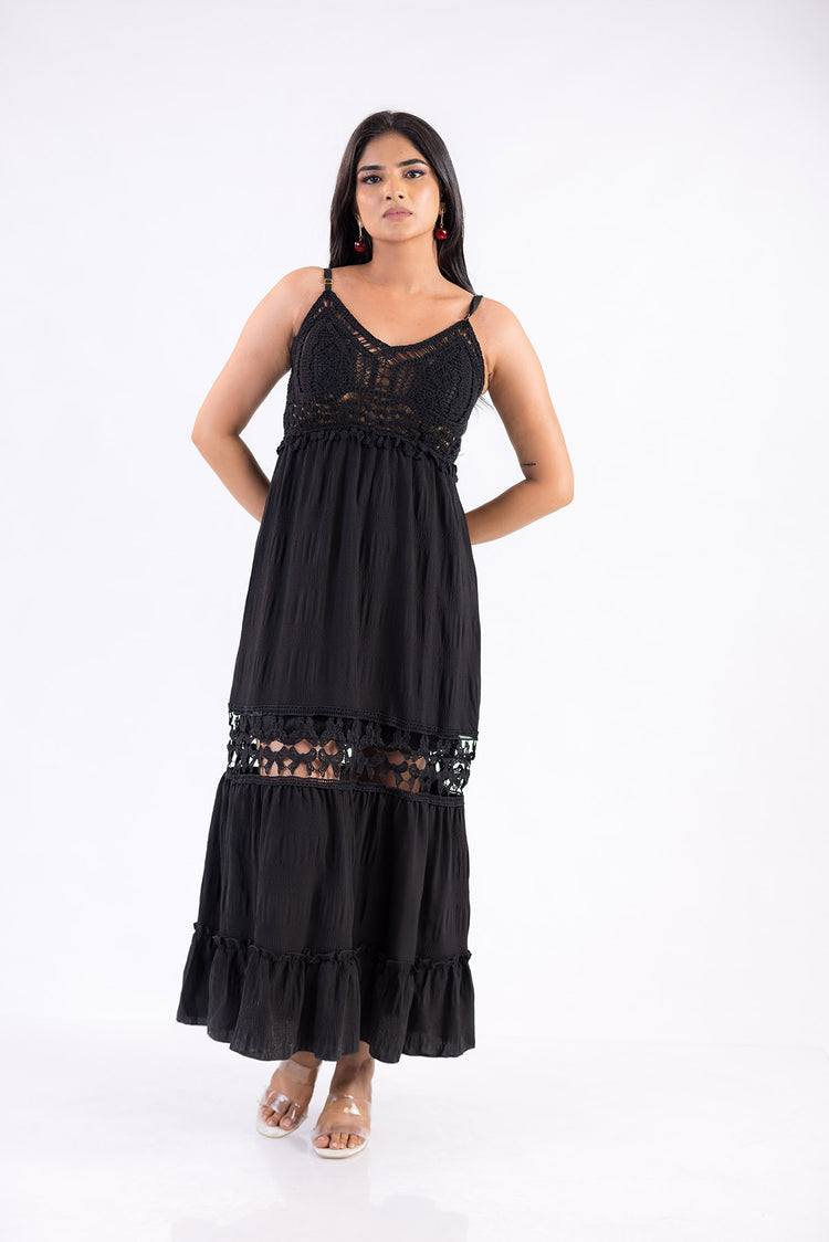 Zaria Flow Midi Dress