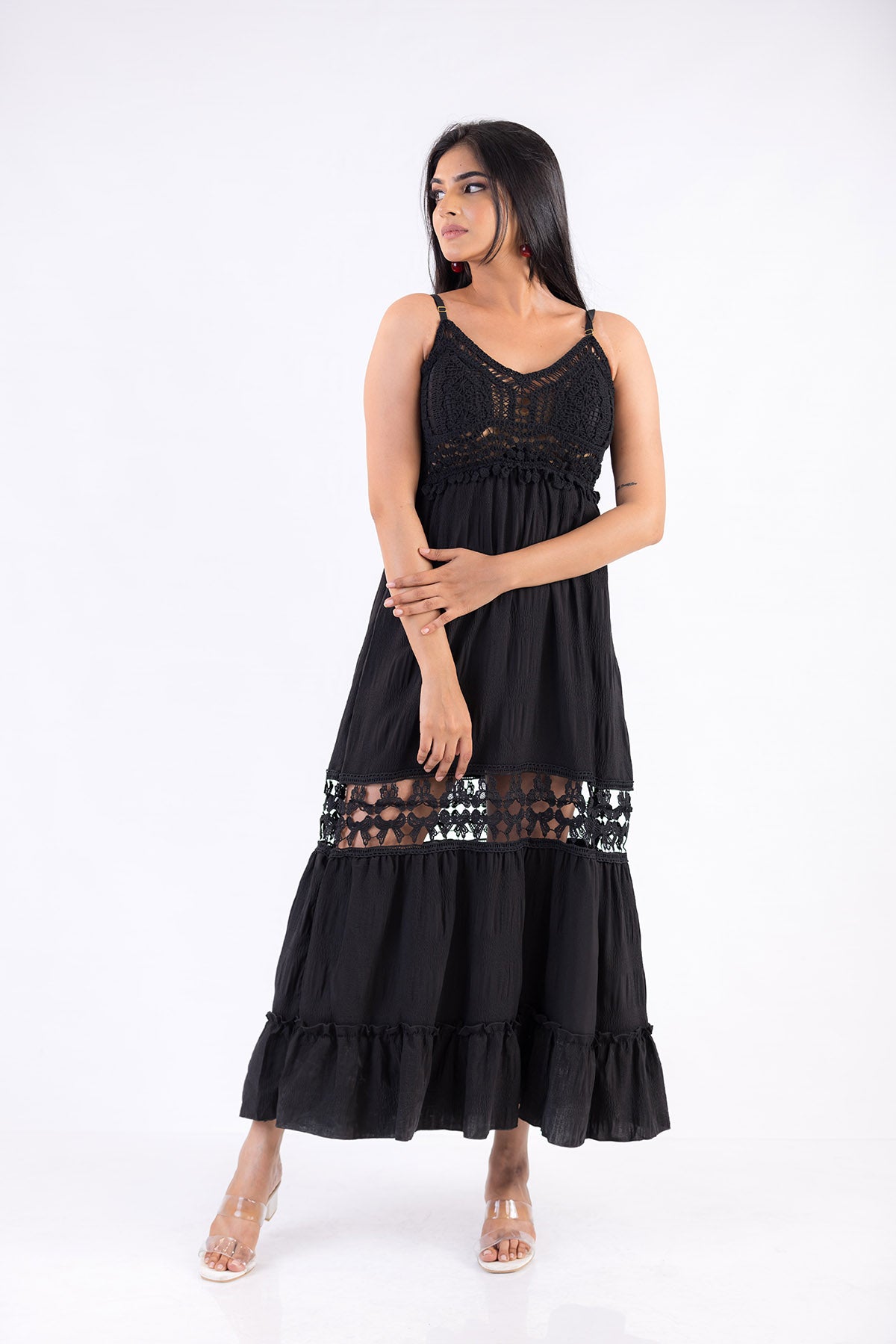 Zaria Flow Midi Dress