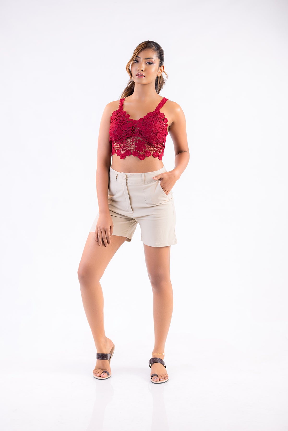 Citrine Petal Top