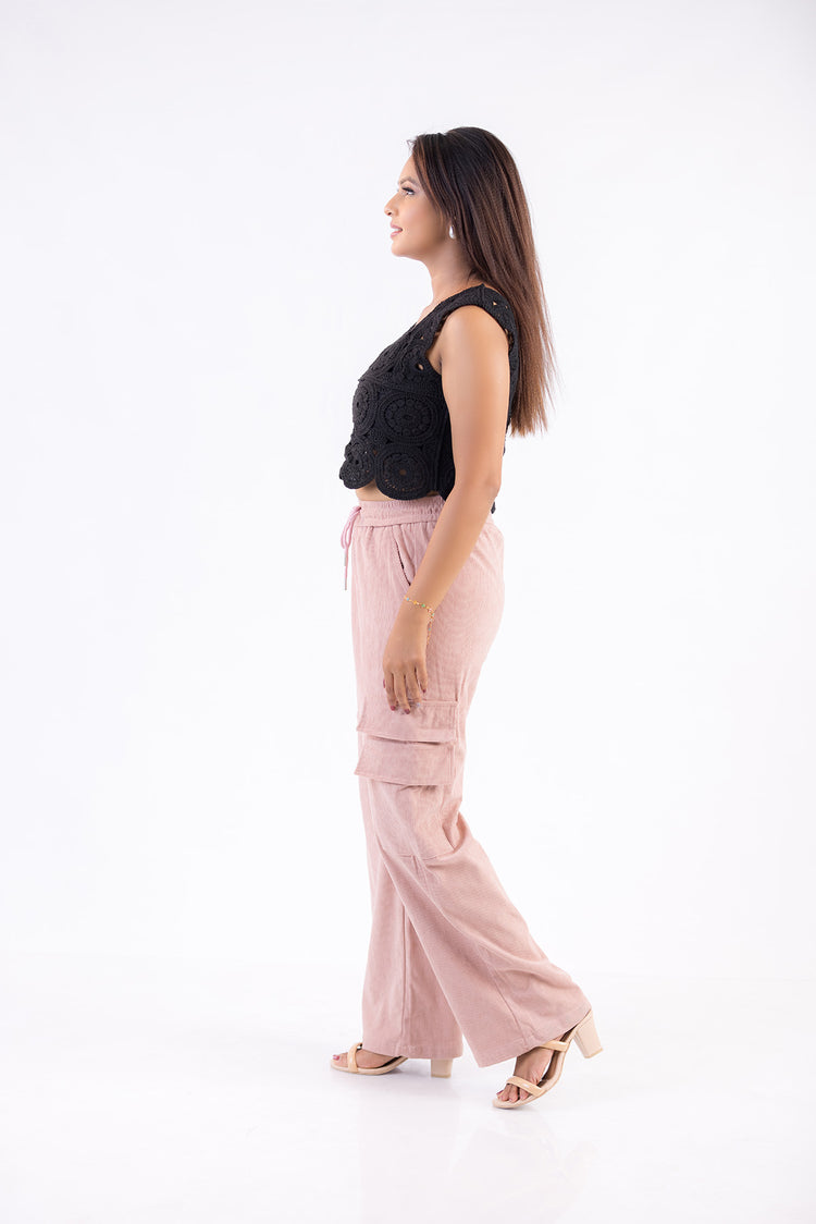 Lace Bloom Crop