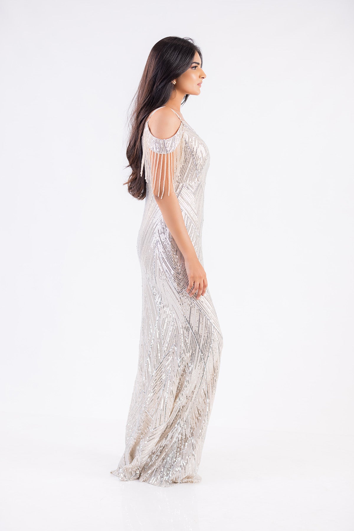Celeste Shine Dress