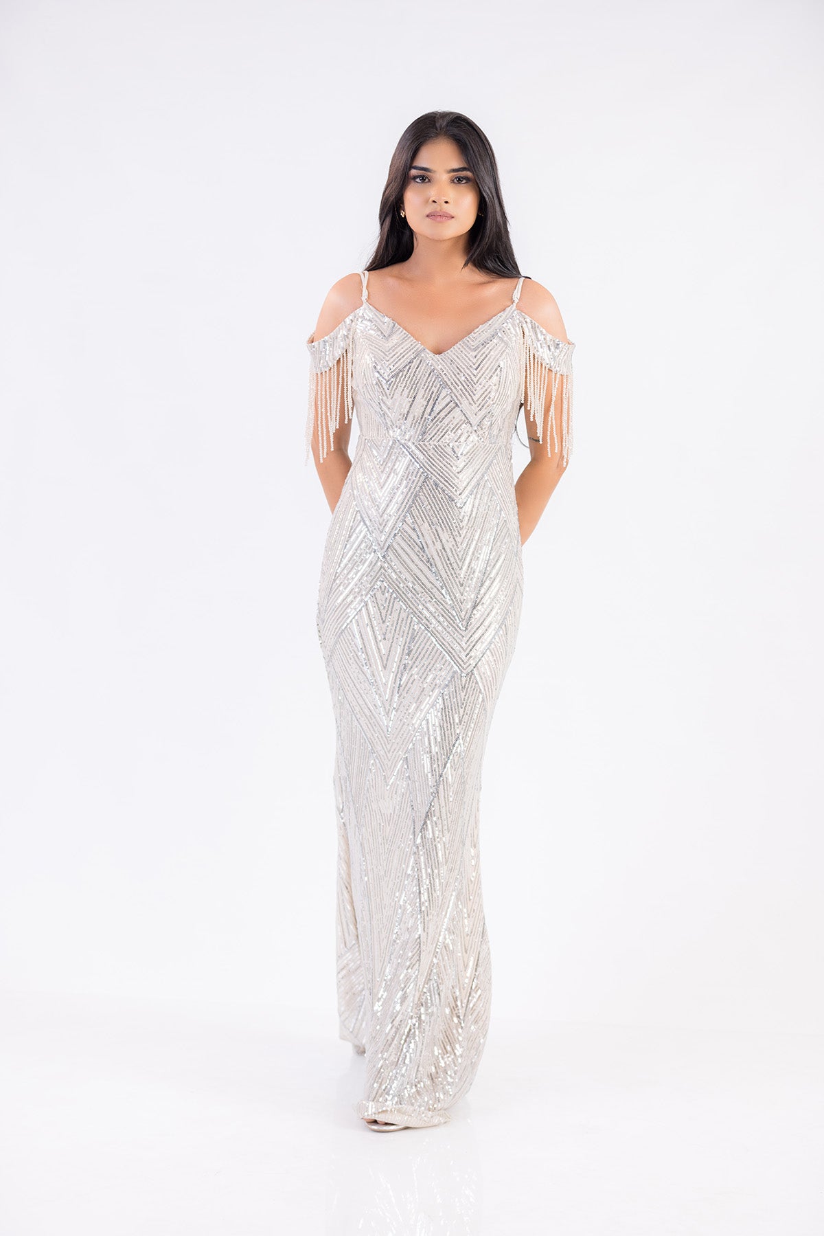 Celeste Shine Dress