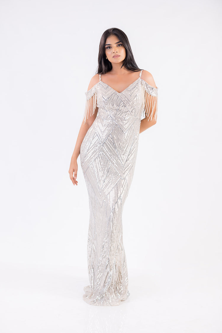Celeste Shine Dress