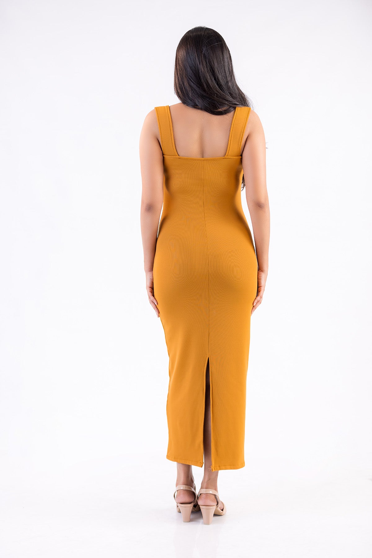 Luxe Flow Drape Dress