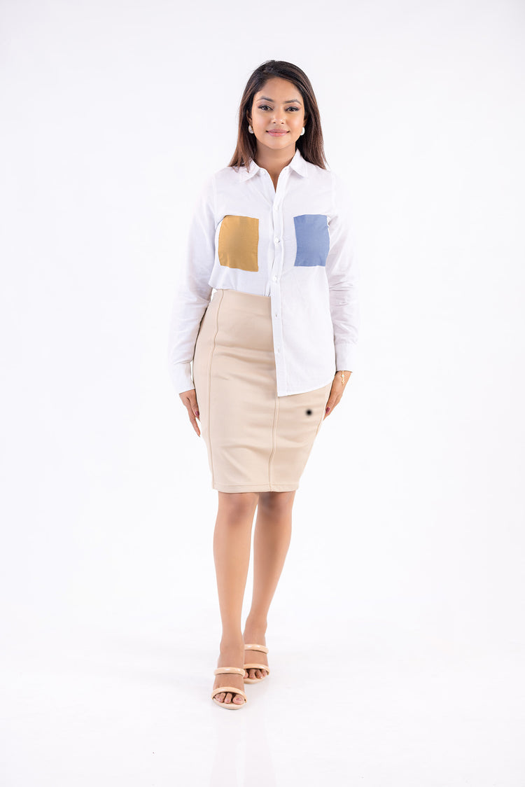 The Liner Pencil Skirt