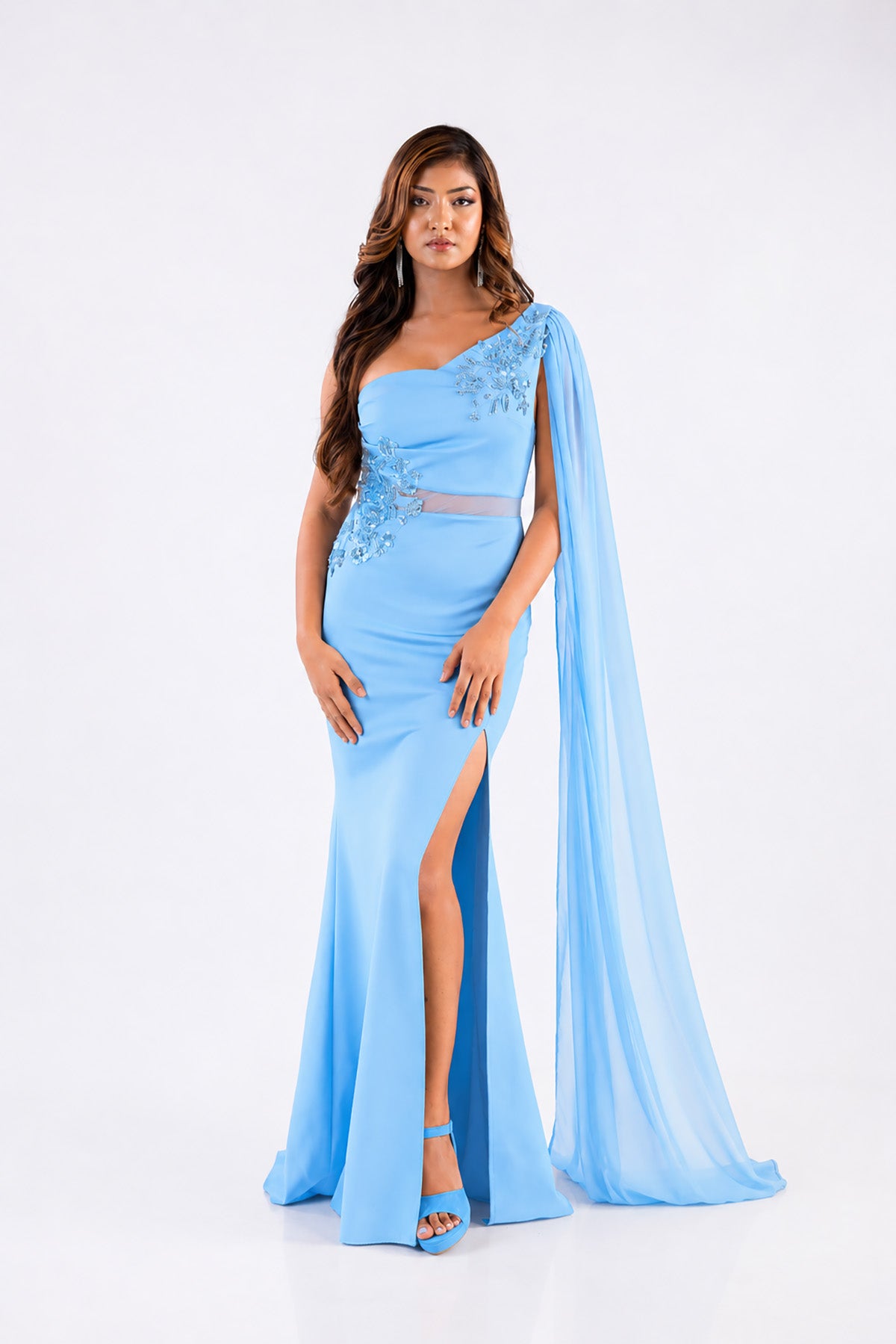 Evening Grace Veil Dress