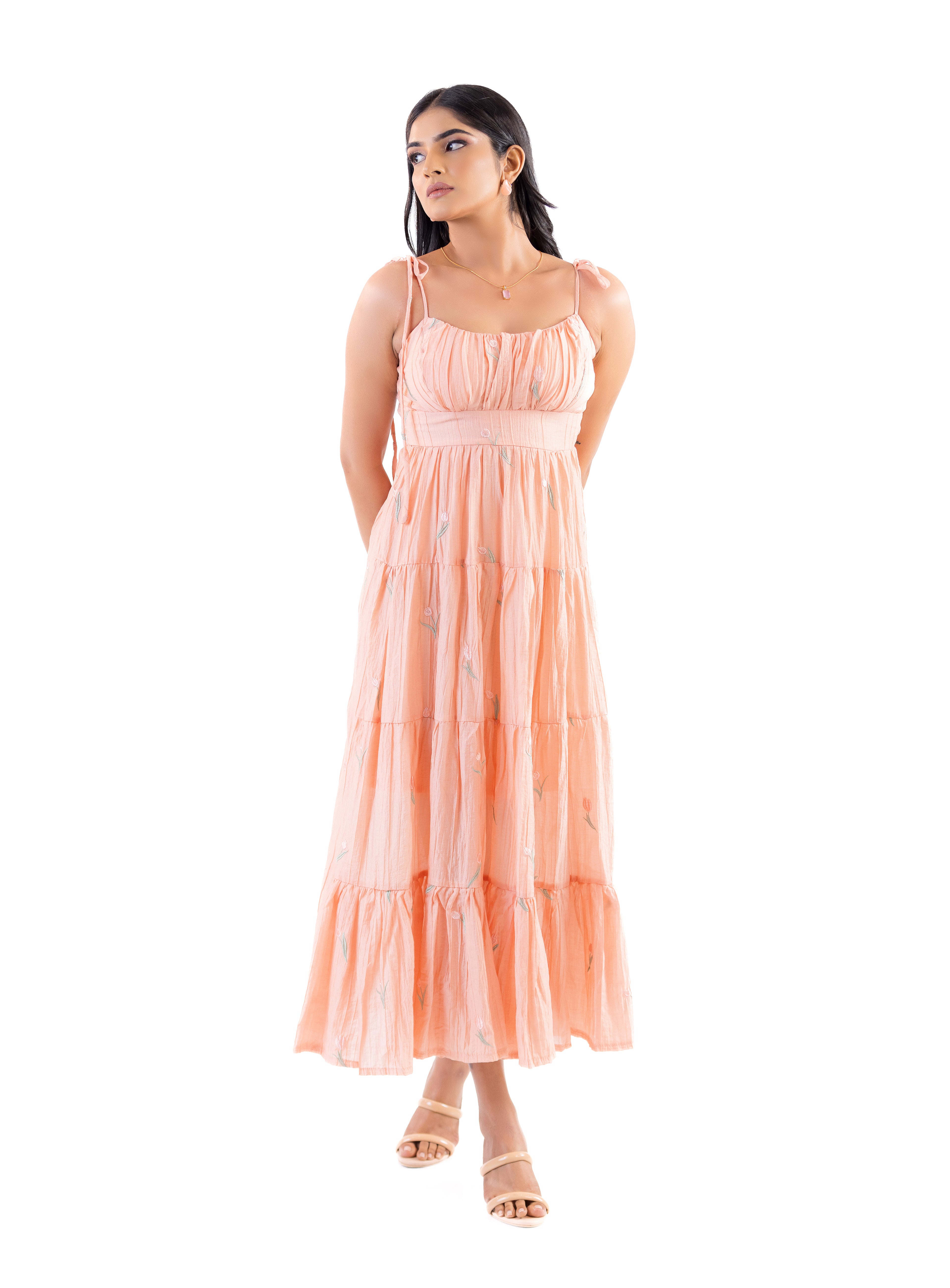 Blossom Breeze Midi Dress