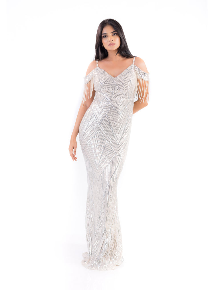 Celeste Shine Dress