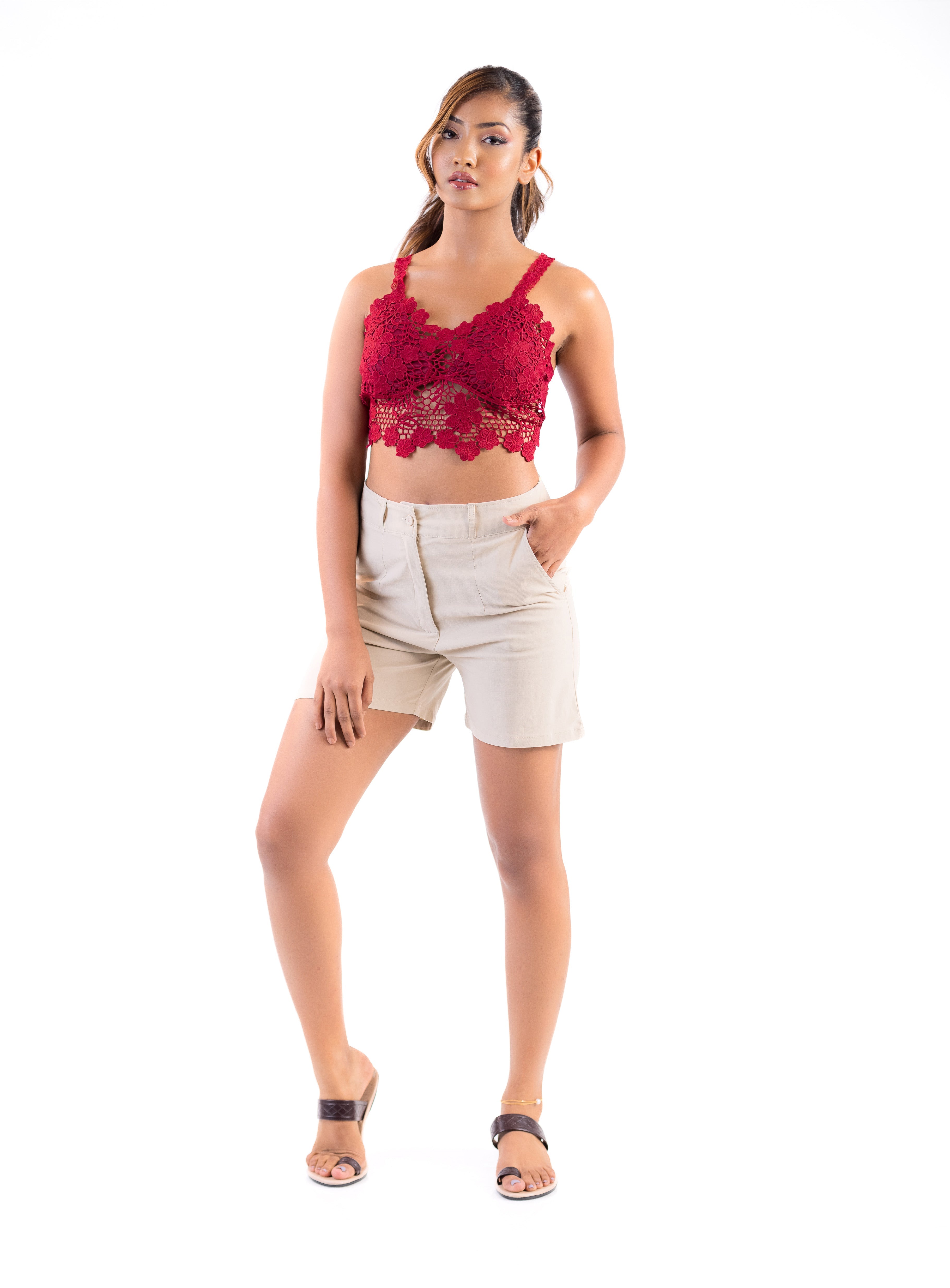 Citrine Petal Top