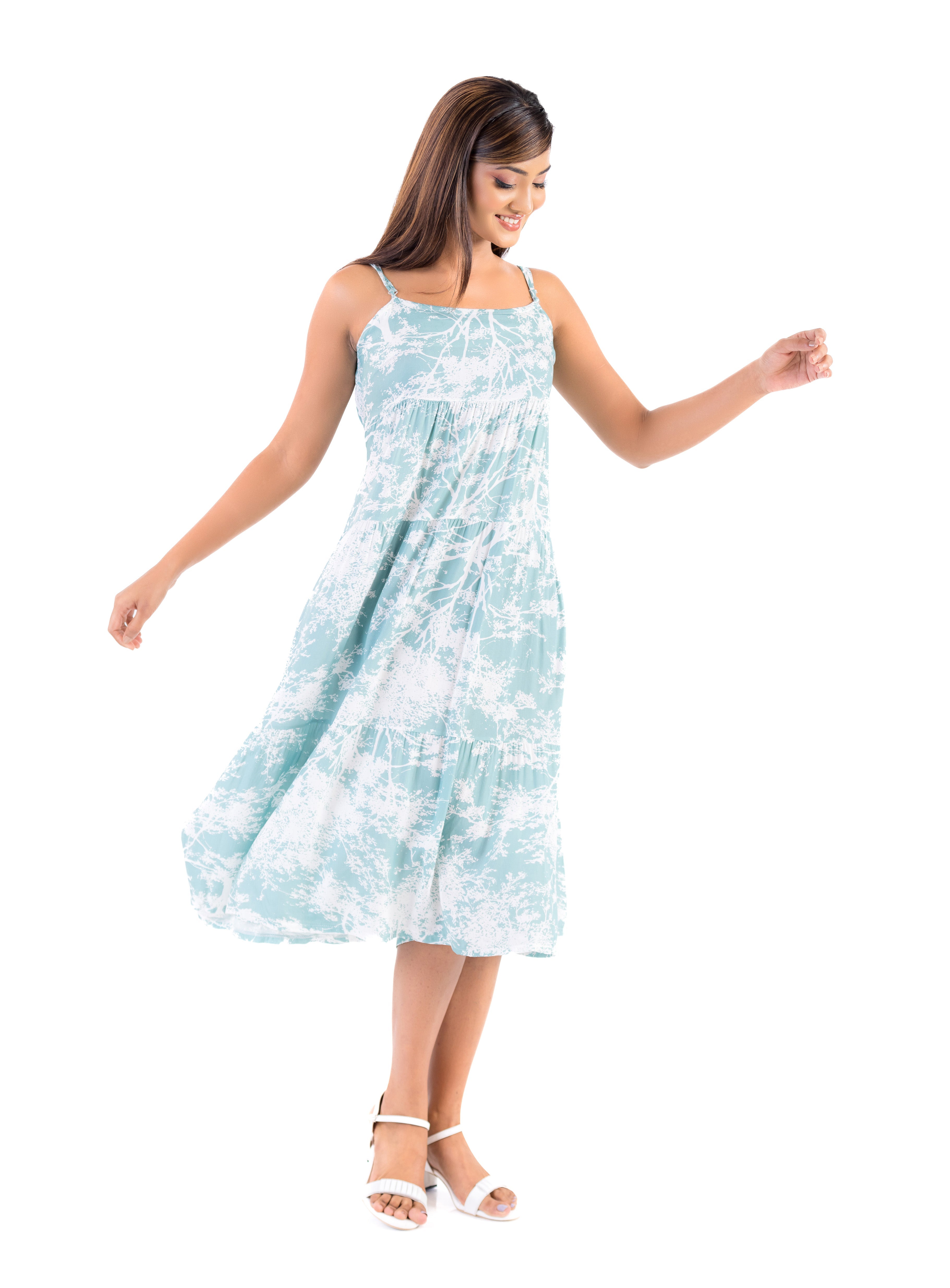 Liora Tiered Midi