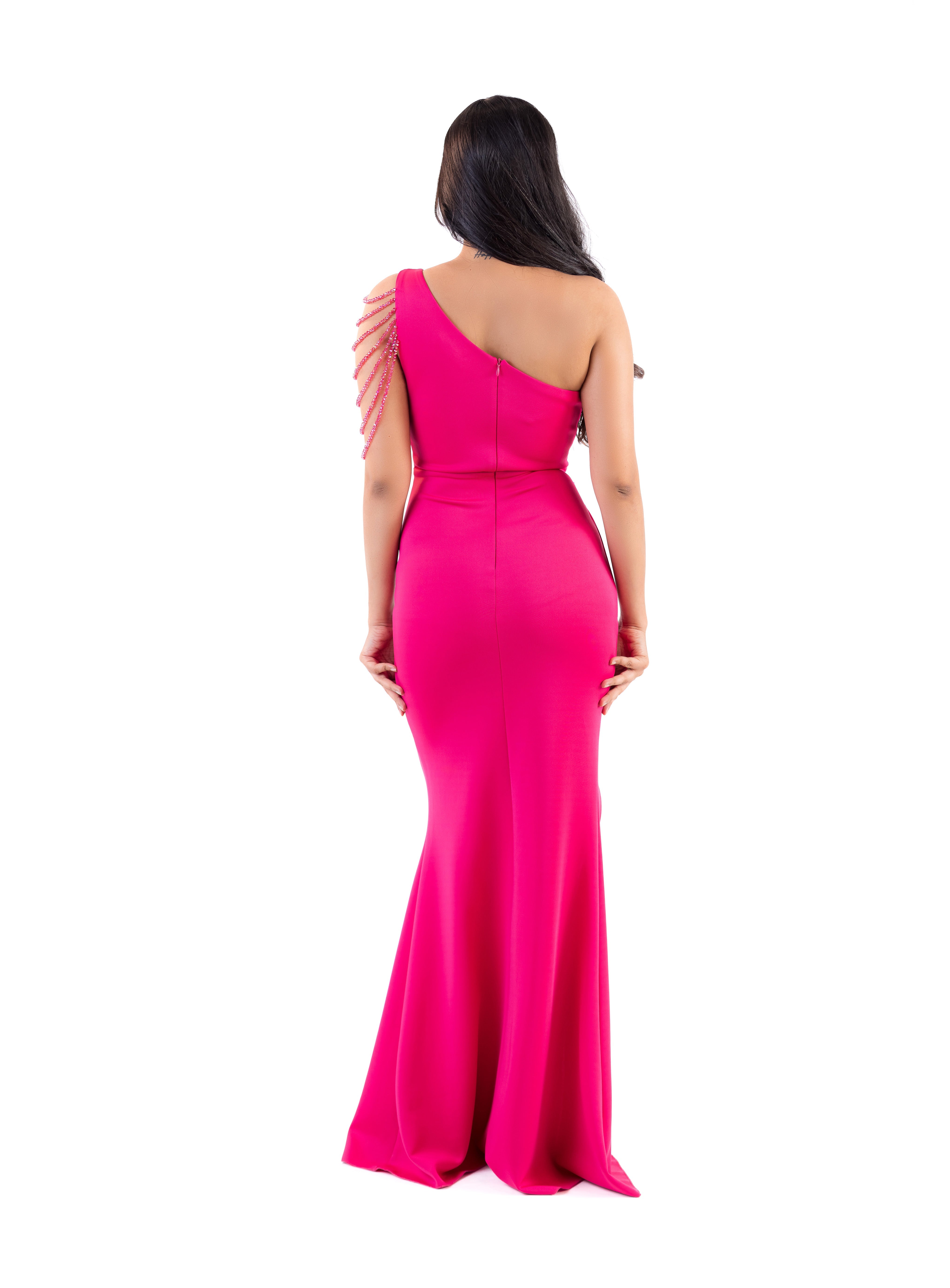 Opulent Curve Gown