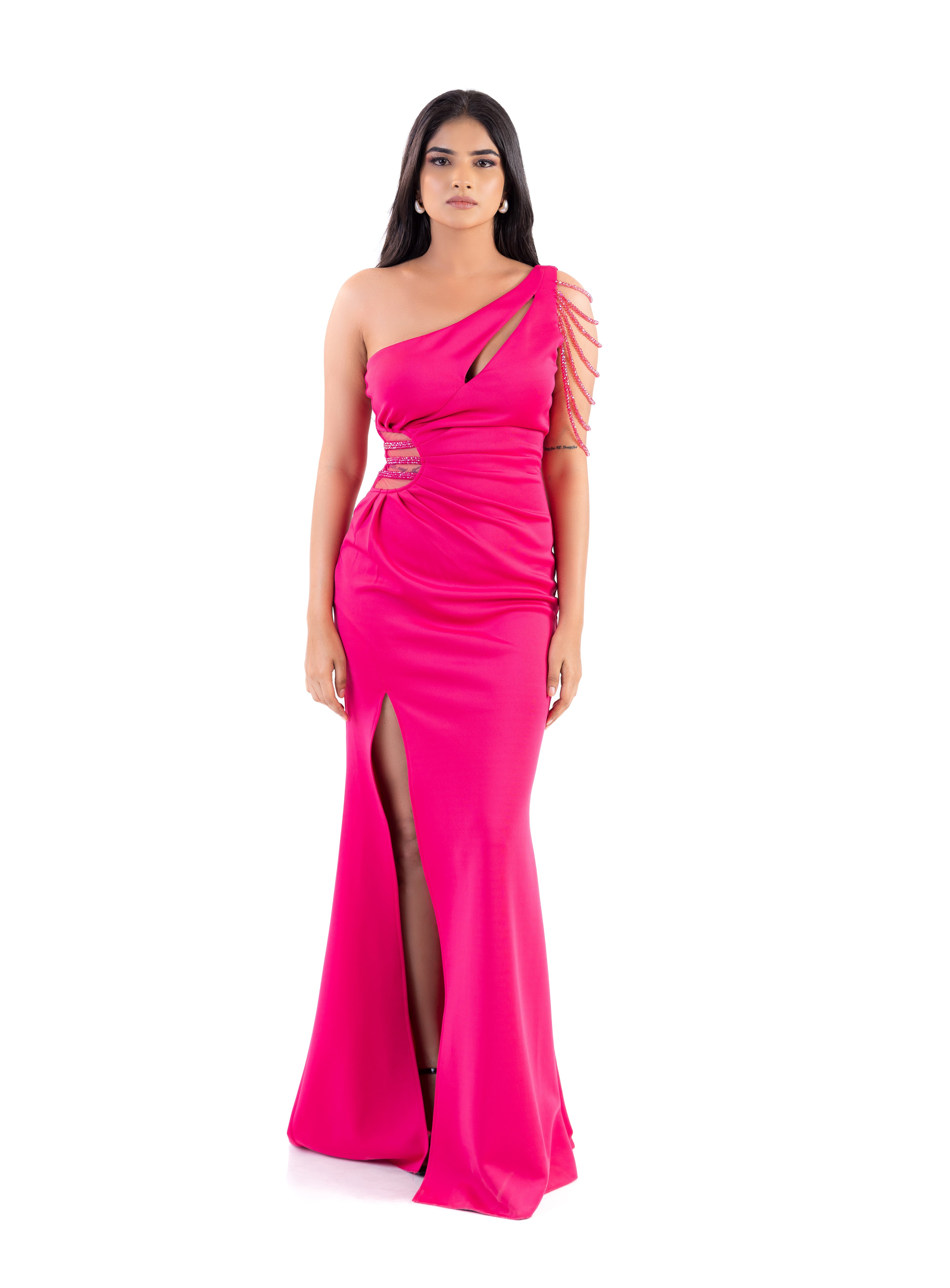 Opulent Curve Gown