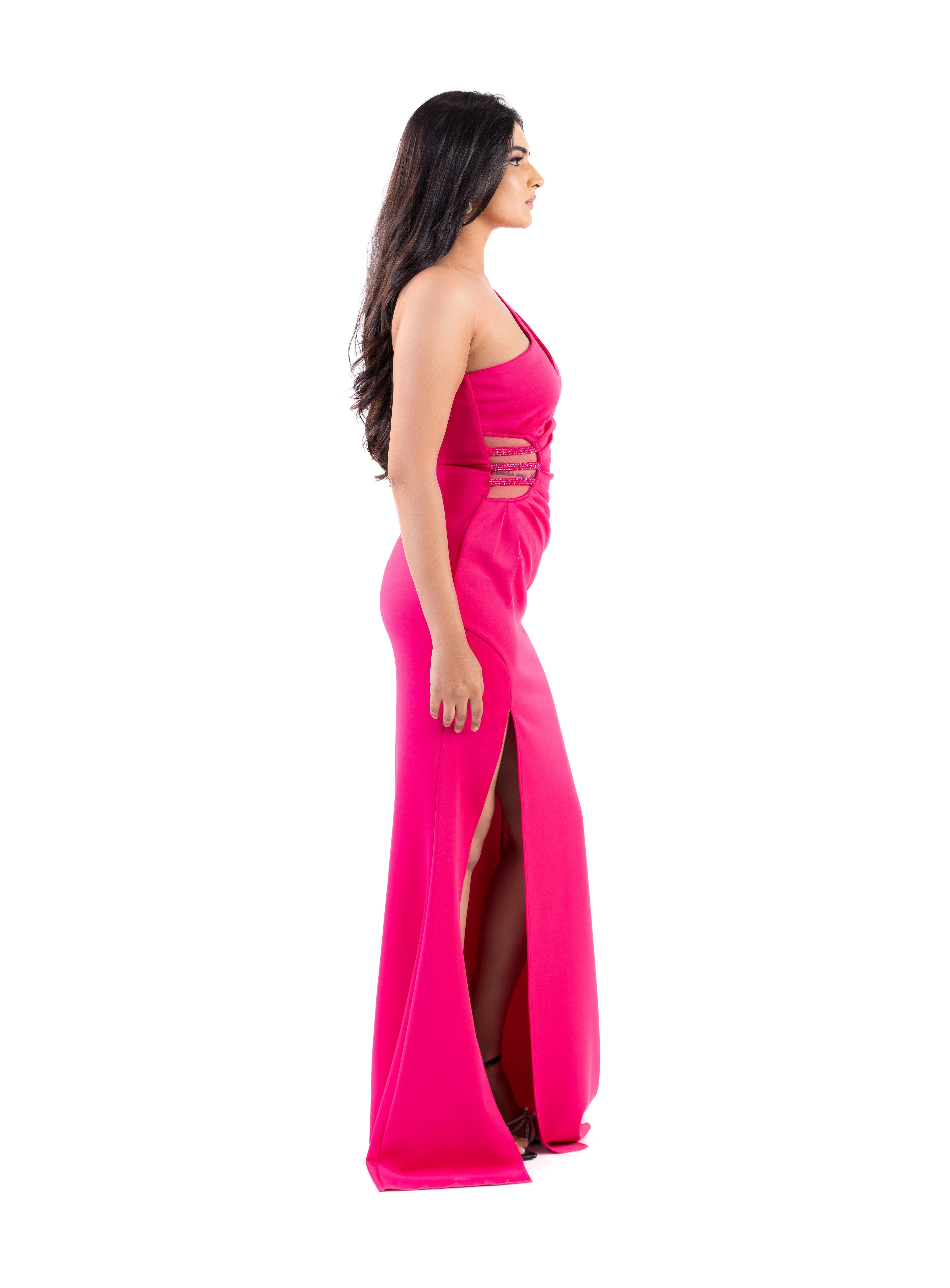 Opulent Curve Gown