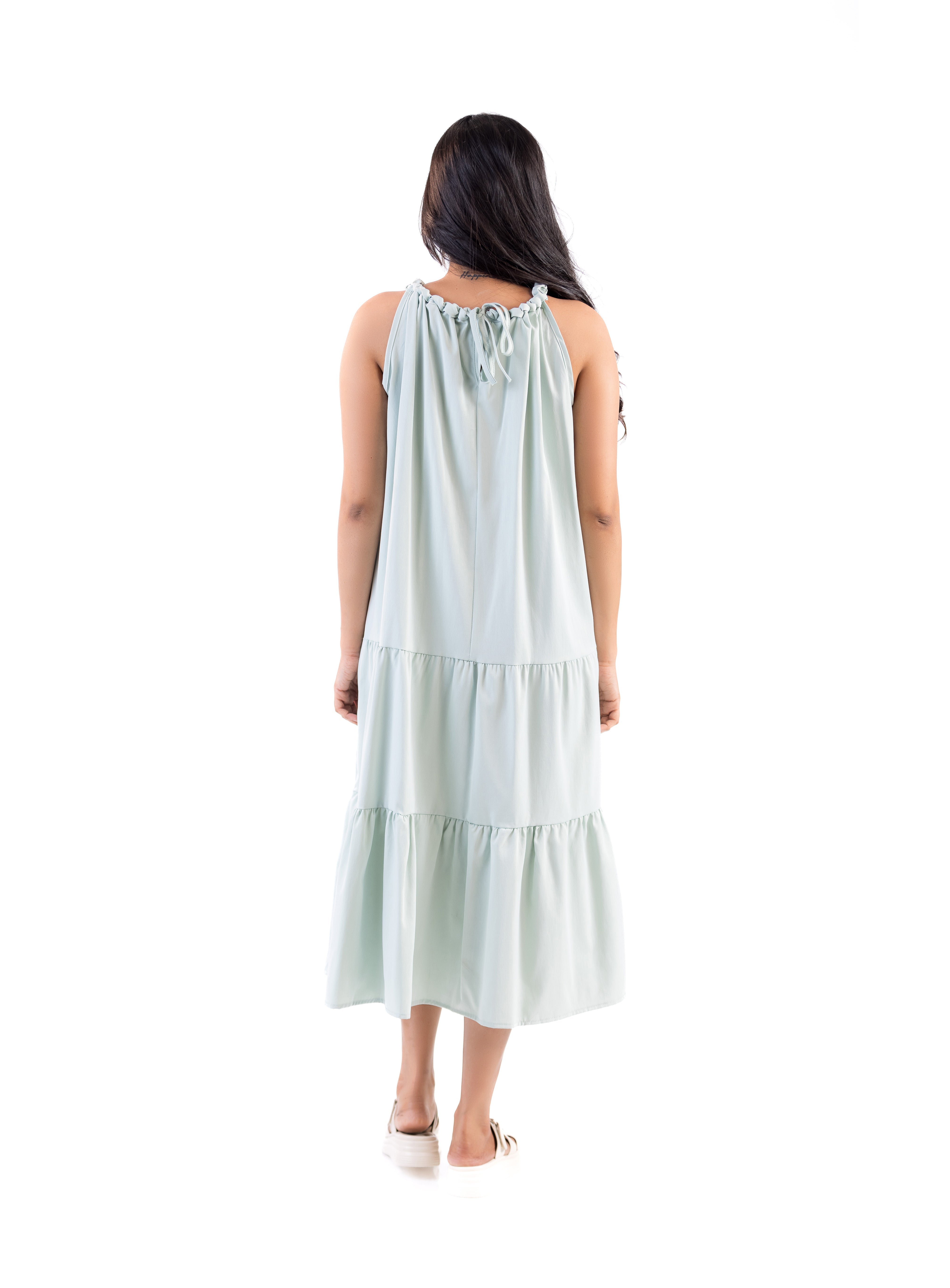 Soft Flow Midi Dress