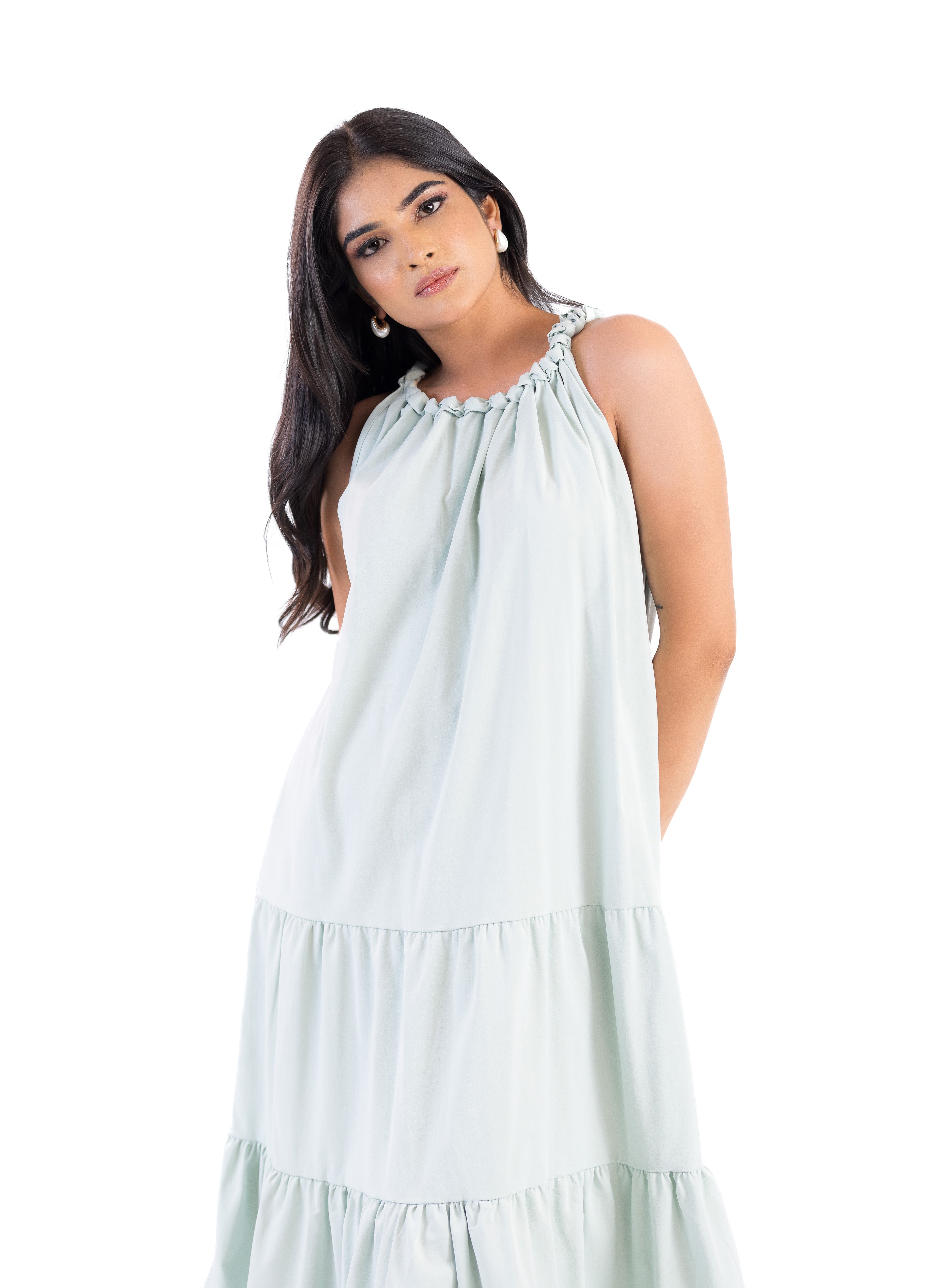 Soft Flow Midi Dress