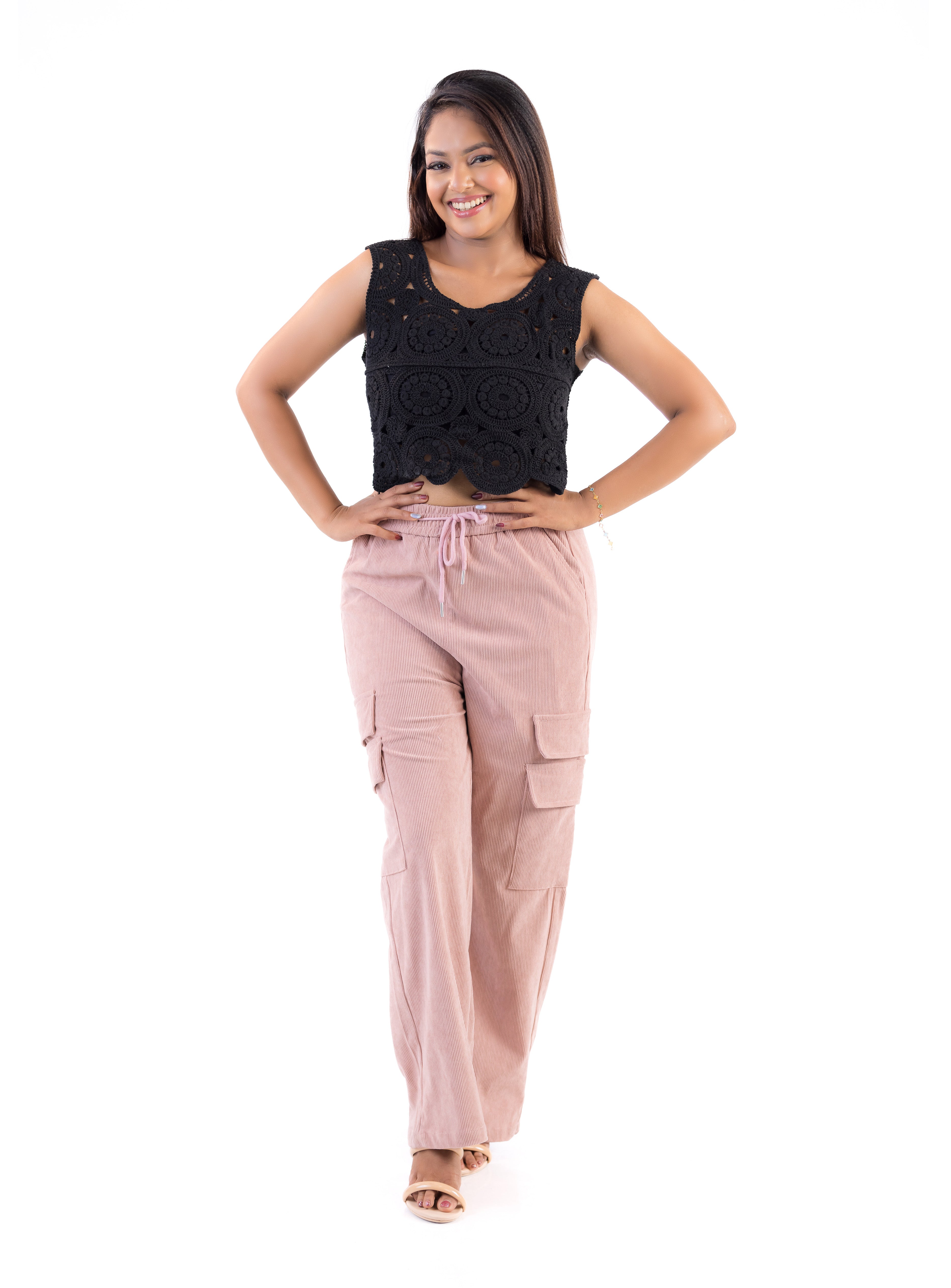 Wide Leg Cargo Pant