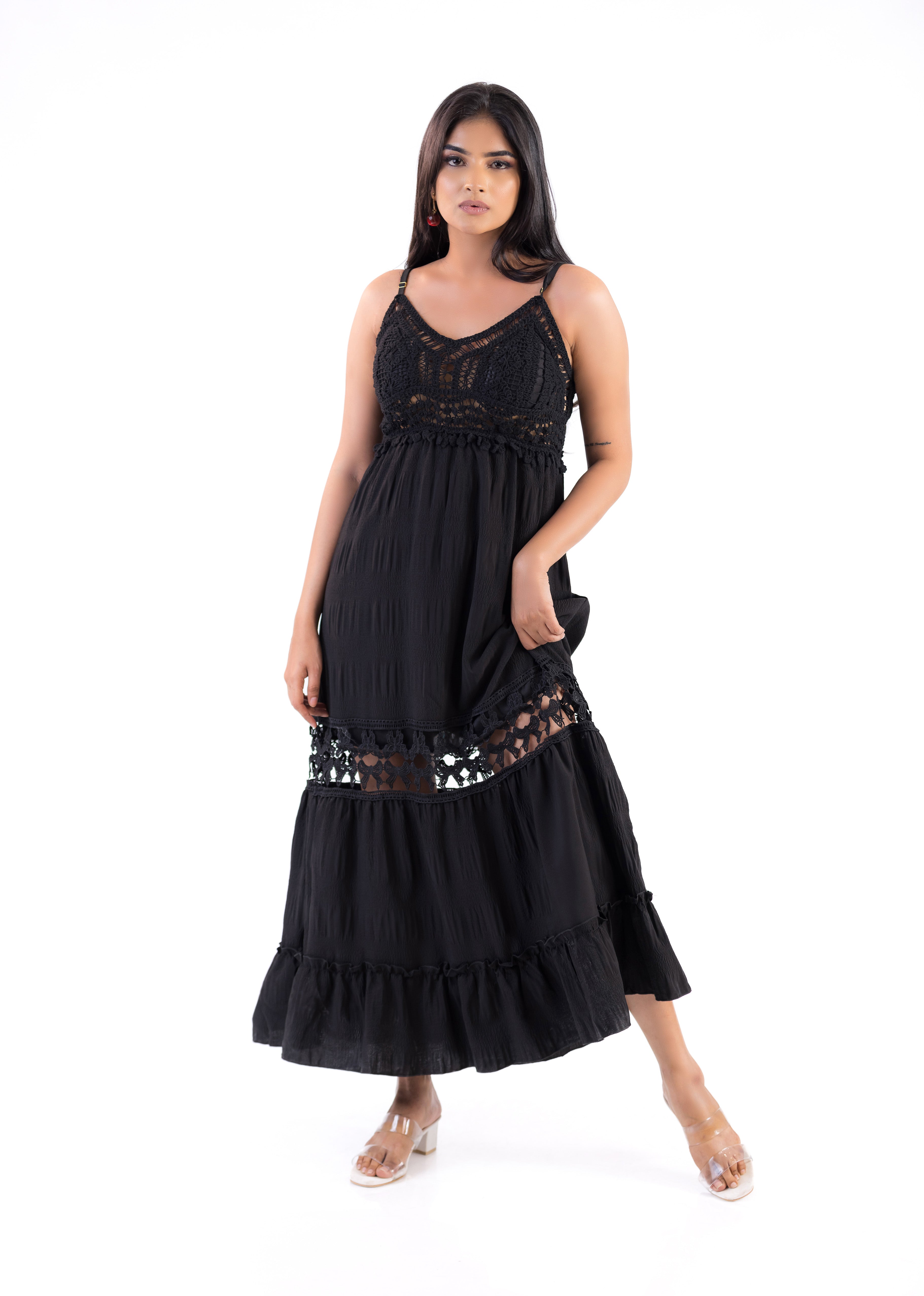 Zaria Flow Midi Dress