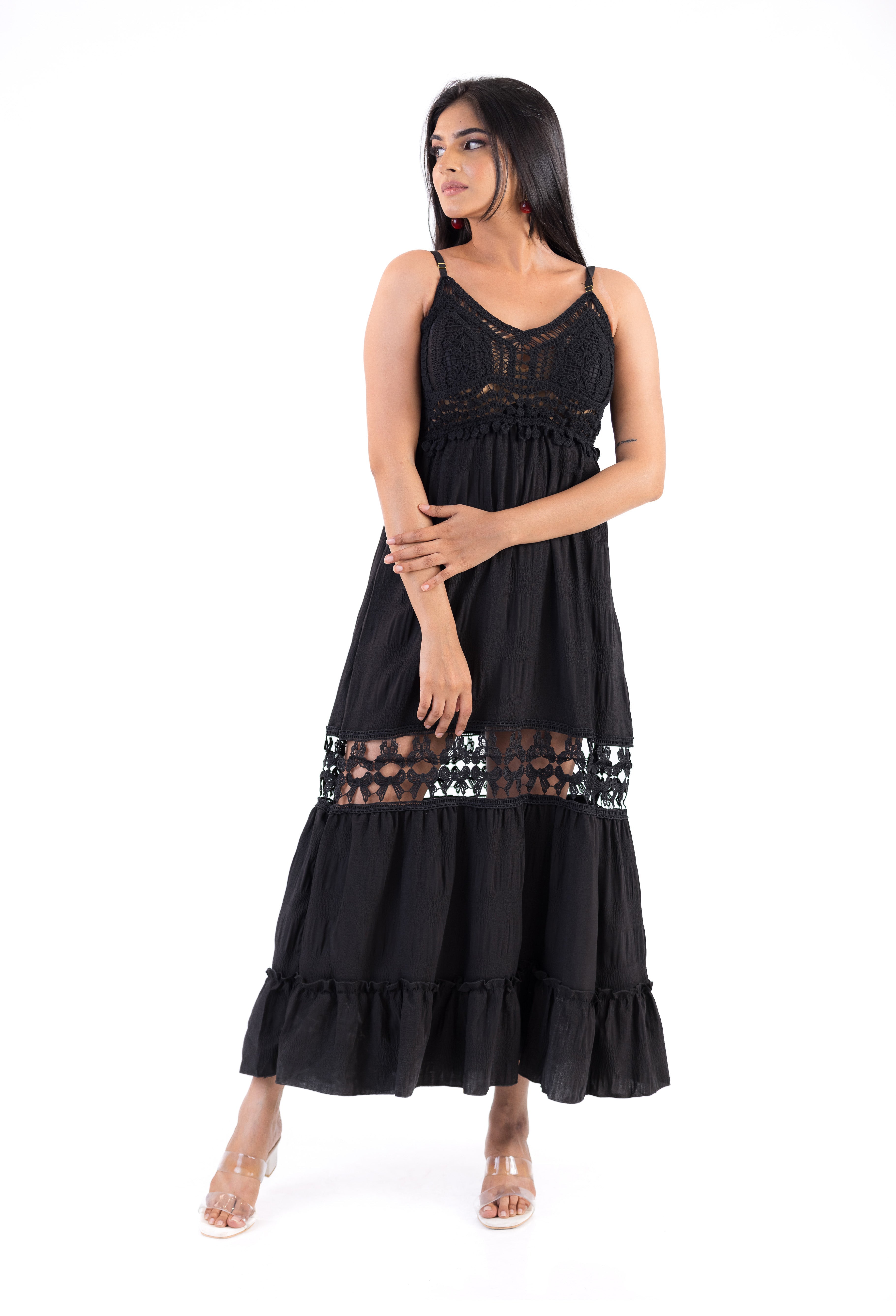 Zaria Flow Midi Dress